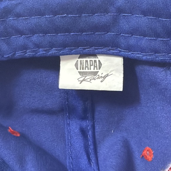 New NAPA Racing Hat #24 Cap #28 Intrepid Fallen Heroes Fund Blue USA Flag - Picture 9 of 16